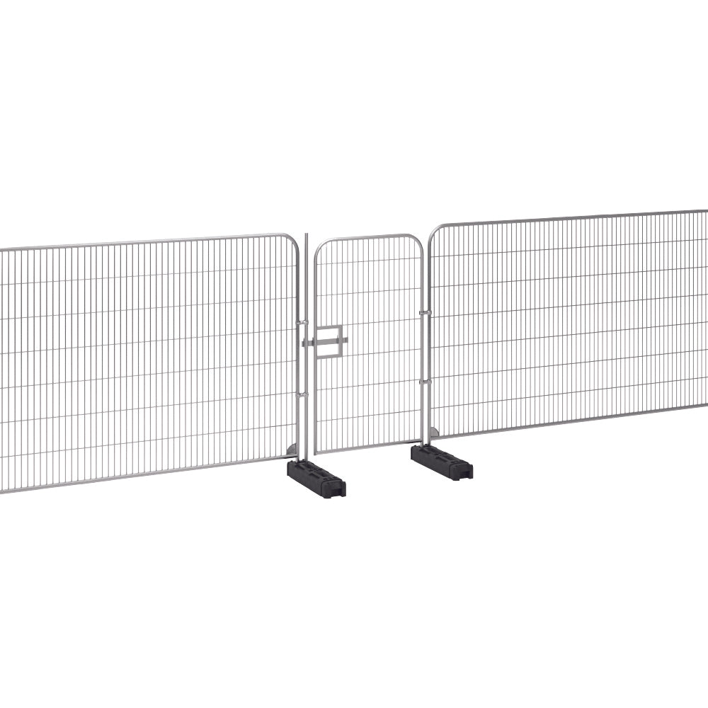 1m Temporary Fencing Pedestrian Gate with Latch Pole