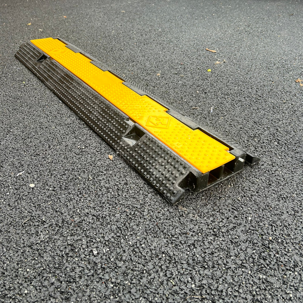 External Pedestrian Cable Protector - 2 Channel - 990mm (L) x 240mm (D) x 50mm (H)