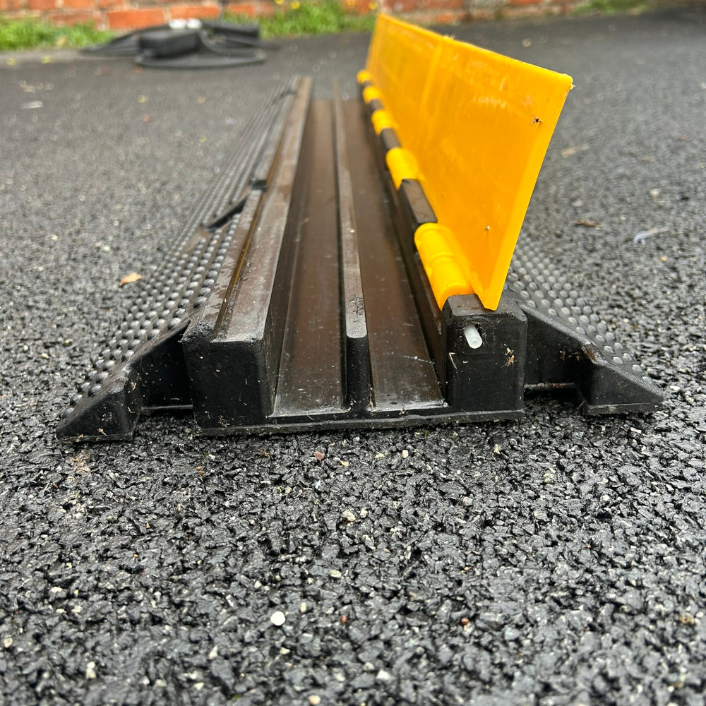 External Pedestrian Cable Protector - 2 Channel - 990mm (L) x 240mm (D) x 50mm (H)