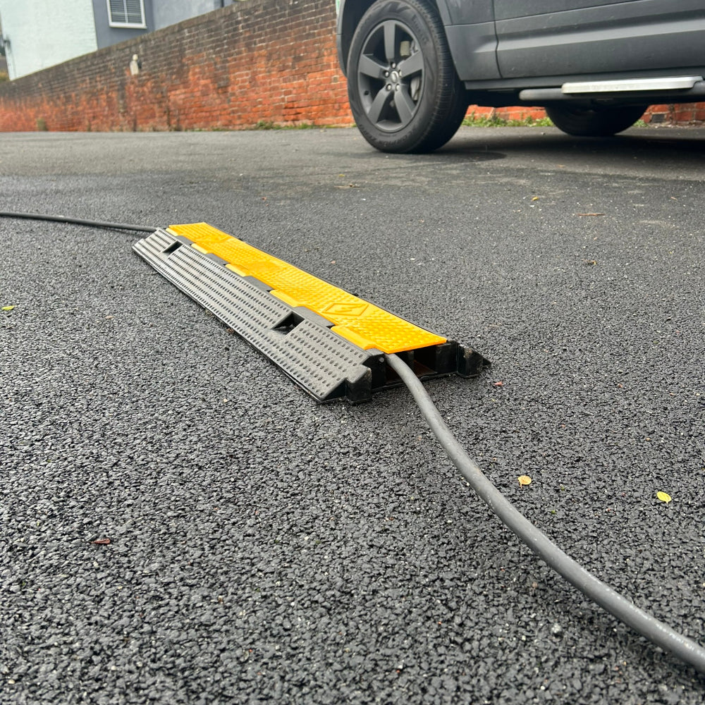 External Pedestrian Cable Protector - 2 Channel - 990mm (L) x 240mm (D) x 50mm (H)
