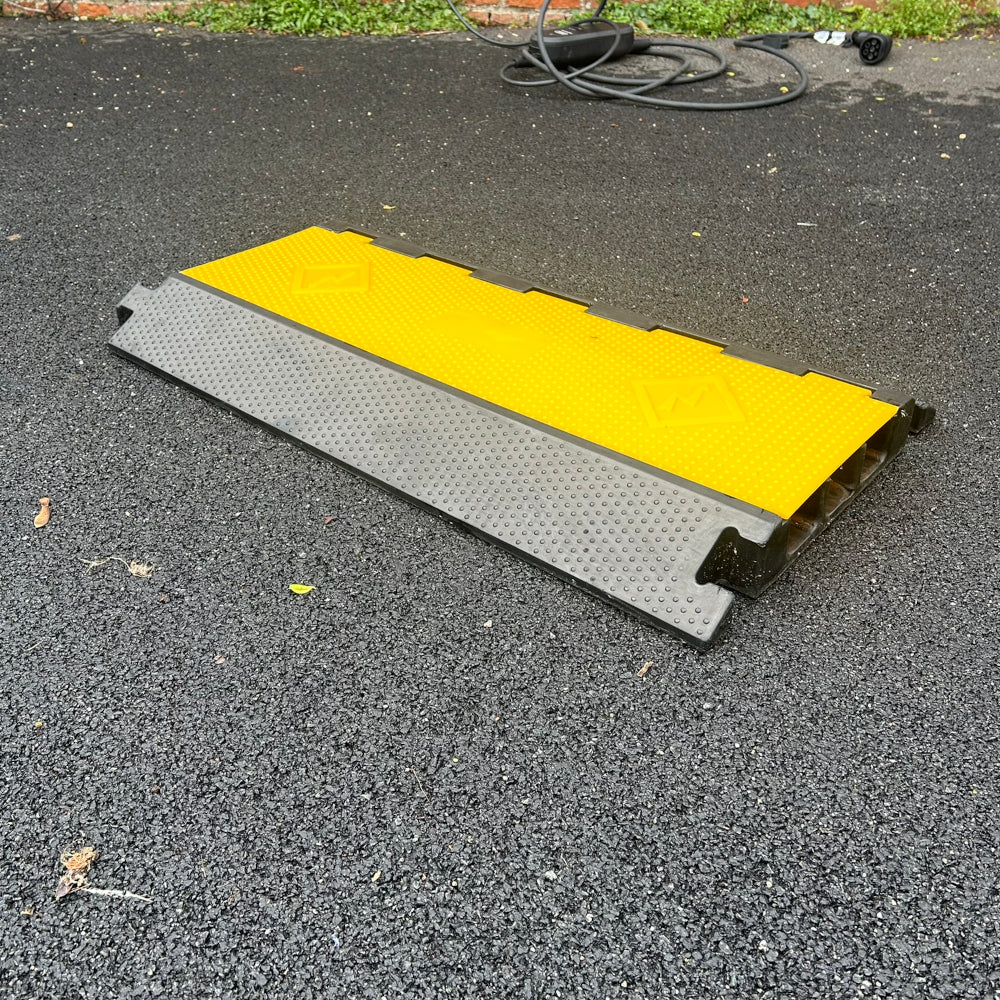 External Pedestrian Cable Protector - 3 Channel - 900mm (L) x 500mm (D) x 70mm (H)
