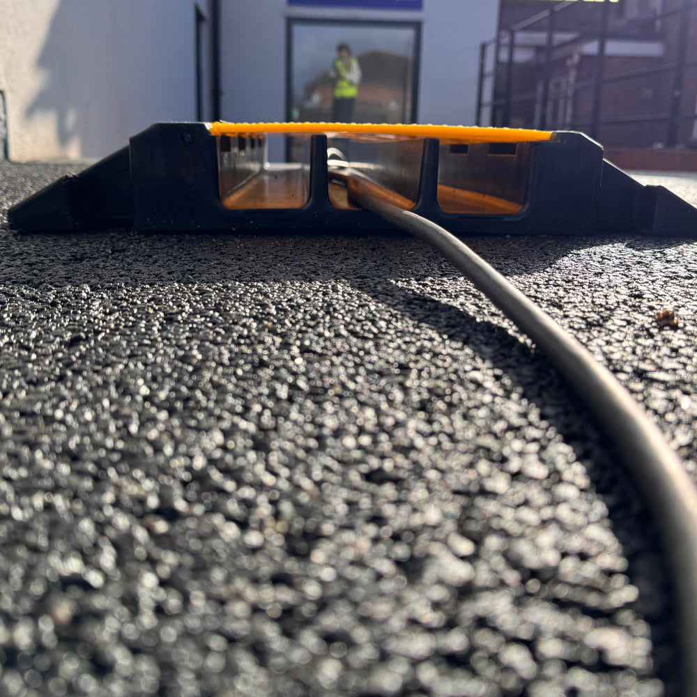 External Pedestrian Cable Protector - 3 Channel - 900mm (L) x 500mm (D) x 70mm (H)