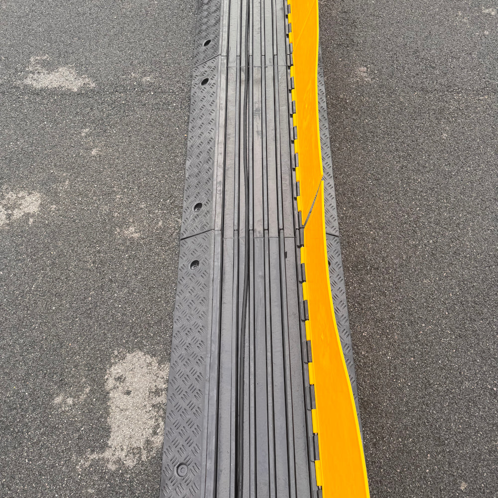 External Pedestrian Cable Protector - 5 Channel - 900mm (L) x 600mm (D) x 80mm (H)
