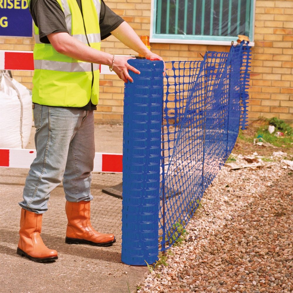 SiteAce Standard Barrier Fencing - 1m x 50m