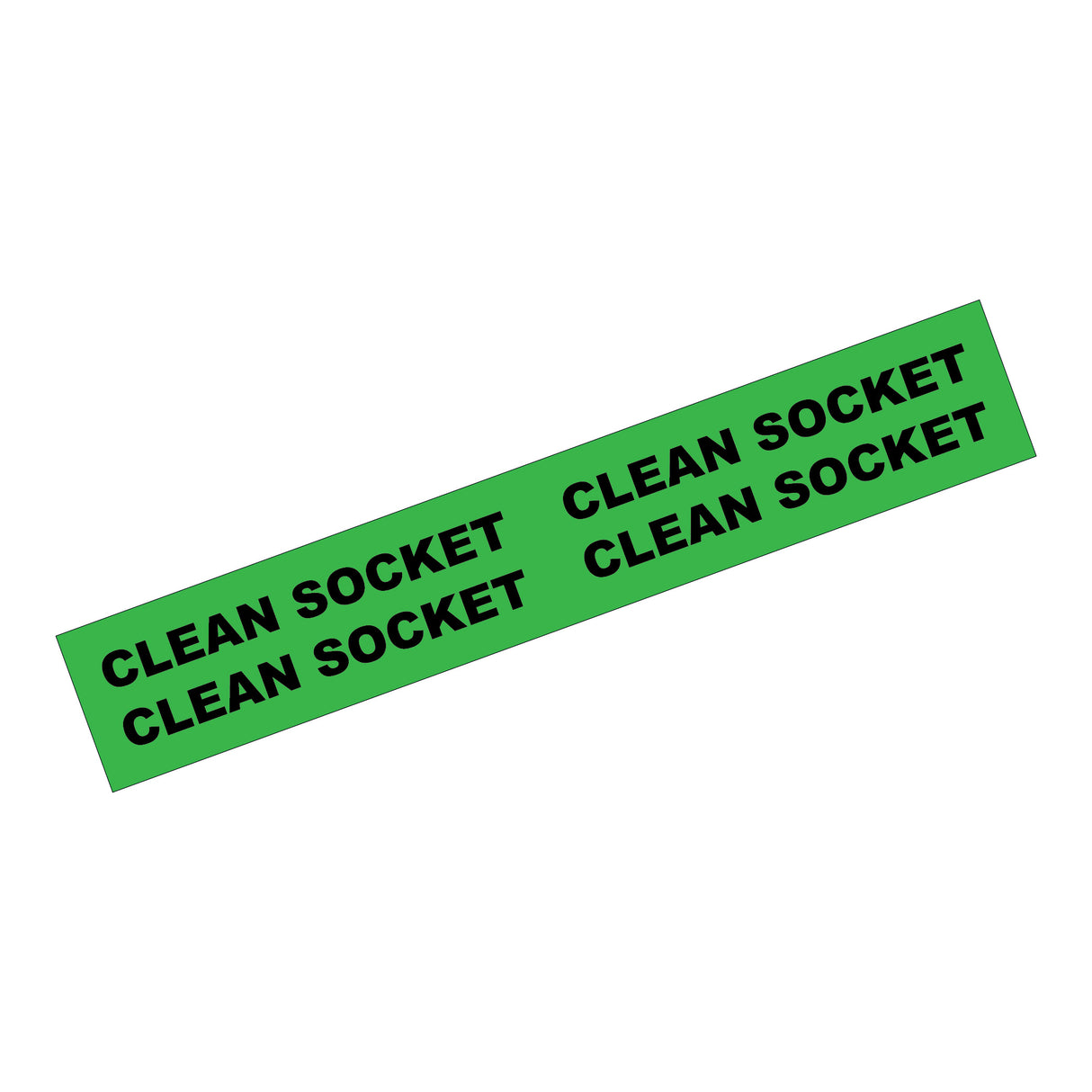 First Fix Clean Socket Tape - 48mm x 33m - Green