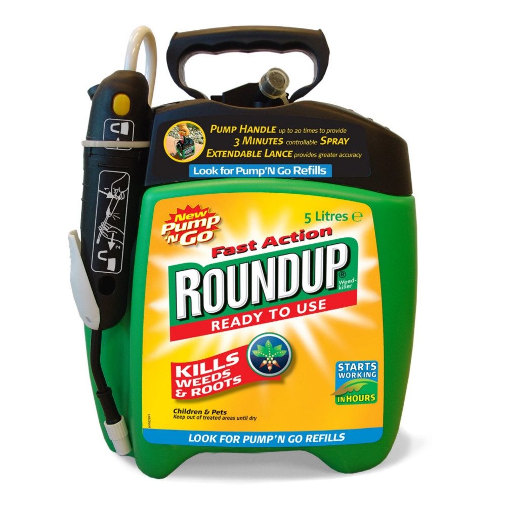 Roundup Pump N Go Weedkiller - 5 Litre