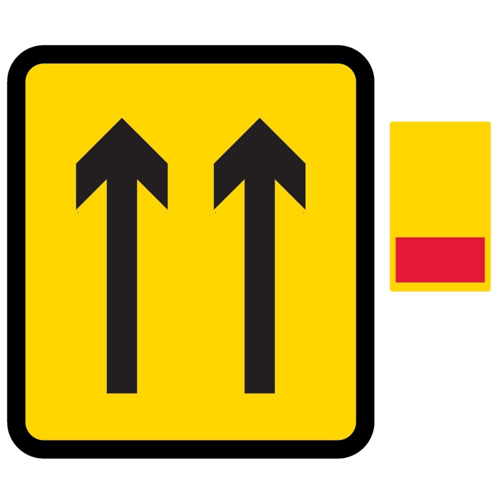 800 x 900mm 2 Lane Wicket (c/w Blanking Plate) - Black Plastic Sign