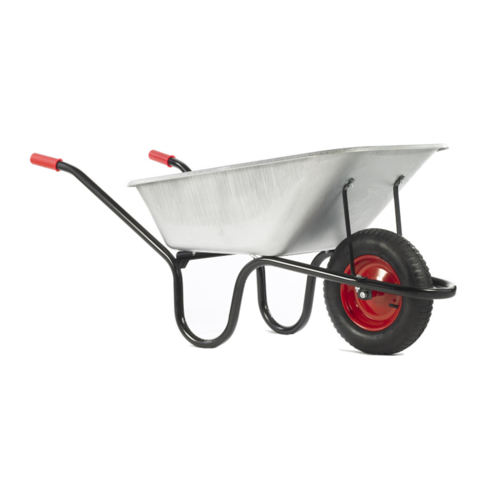 Chillington County Galvanised Wheelbarrow - 120 Litre - Pneumatic Tyre