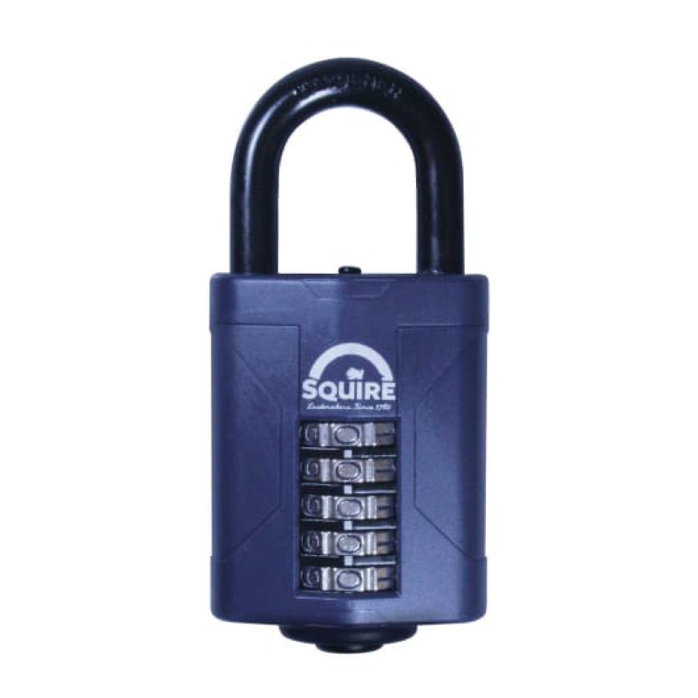 Squire Combination Padlock 5-Wheel - 60mm - HSQCP60