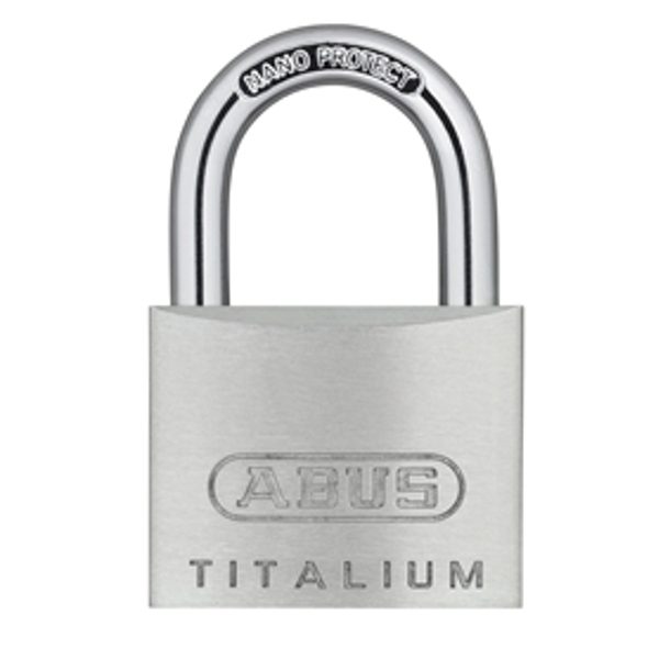 ABUKA54587 Abus 40mm Titalium Padlock Keyed-Alike c/w 2 Keys