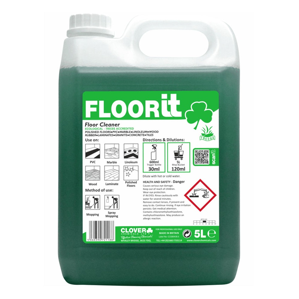 Clover FloorIT 498 Floor Cleaner - 5 Litre
