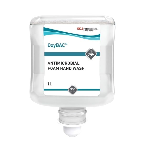 Deb Stoko OxyBAC Foam Wash - 1 Litre Cartridge