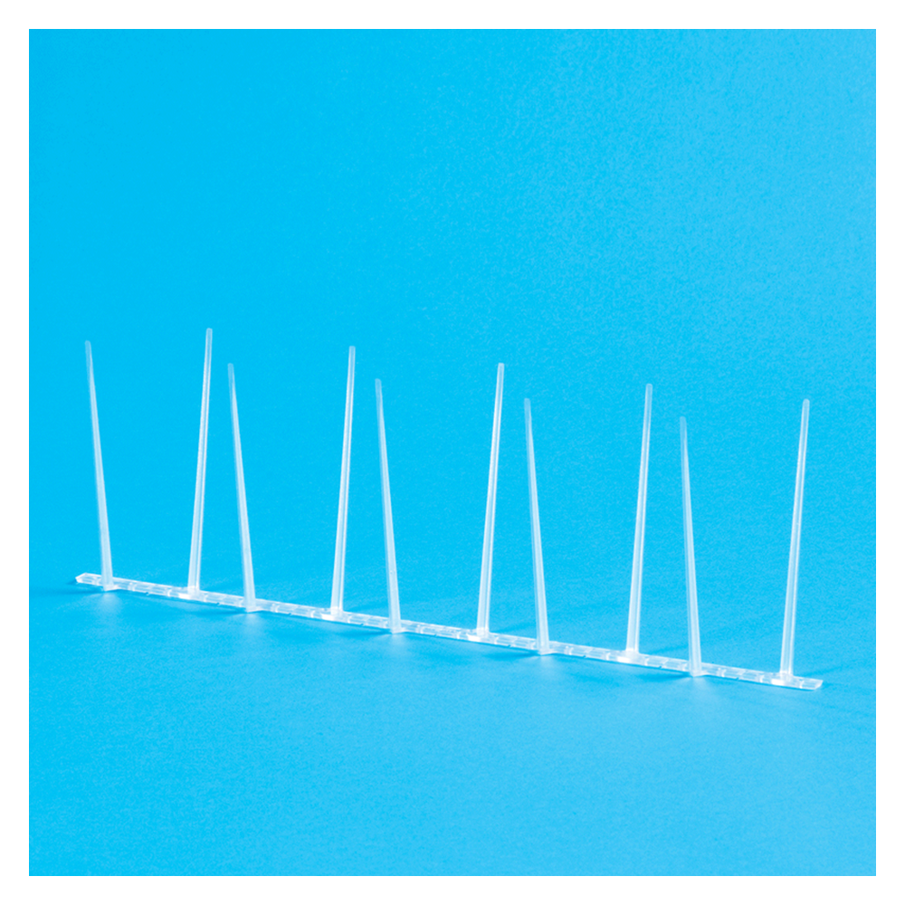 Defender Polycarbonate 4 Point Bird Spikes - 1m