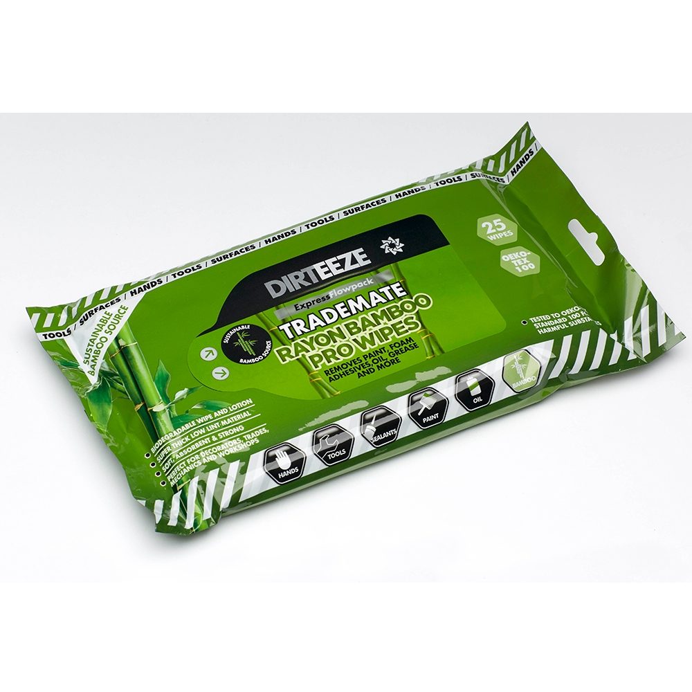 Dirteeze Kaiyo Rayon Bamboo Pro Wipes - Pack of 25