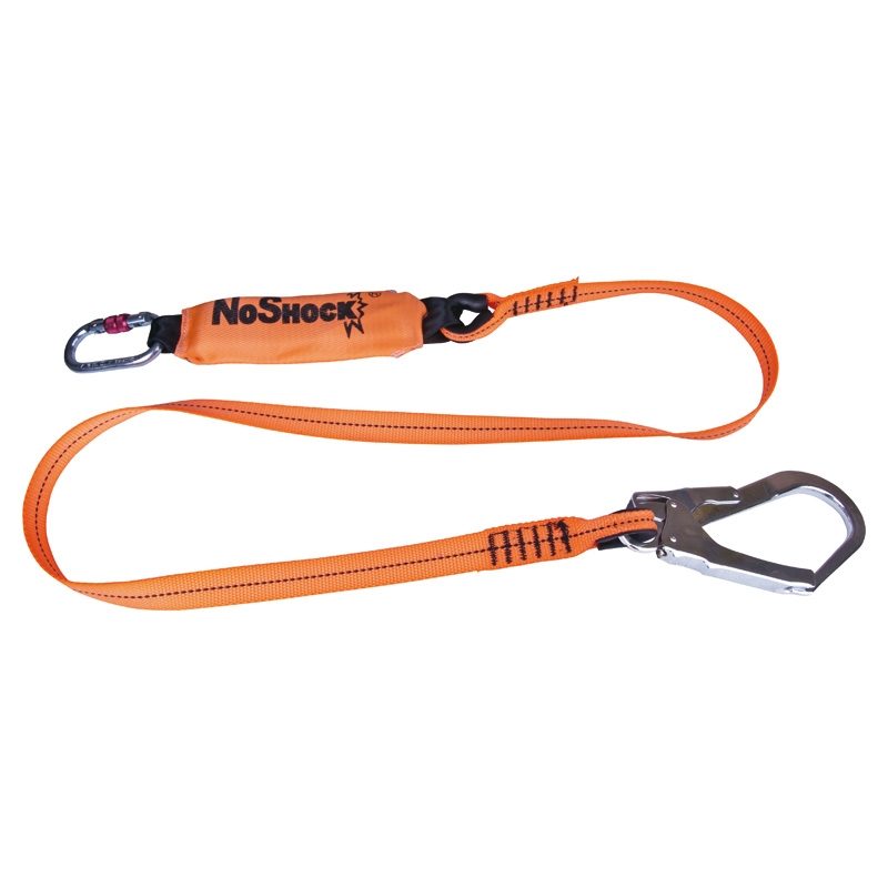 Energy Absorber Lanyard 2m c/w 1 x Carabiner & 1 x Hook - AN203200CD
