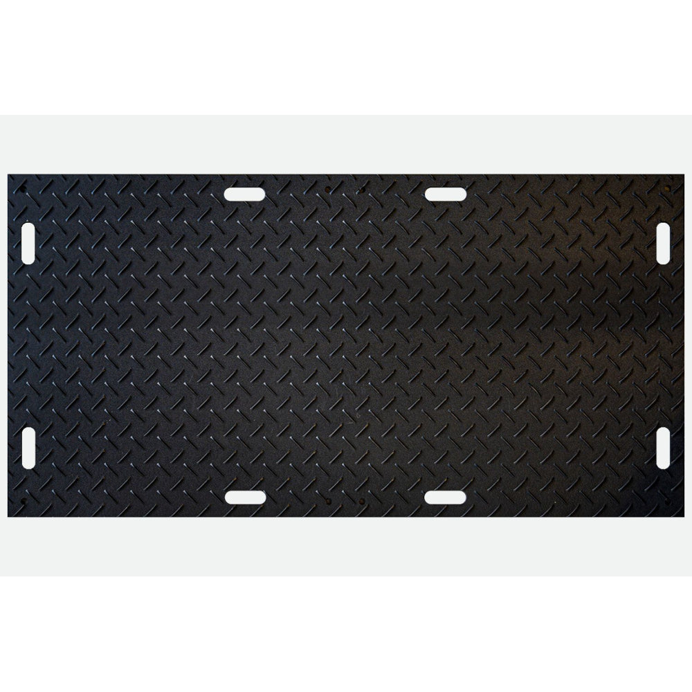 GroundTrak PRO Mat - 1200mm x 2400mm x 12.7mm - 60 Tonne - Black