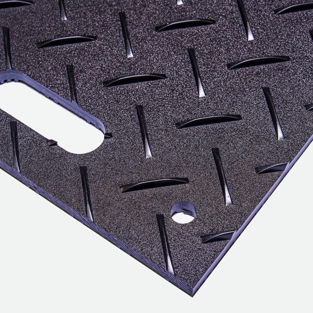 GroundTrak PRO Mat - 1200mm x 2400mm x 12.7mm - 60 Tonne - Black