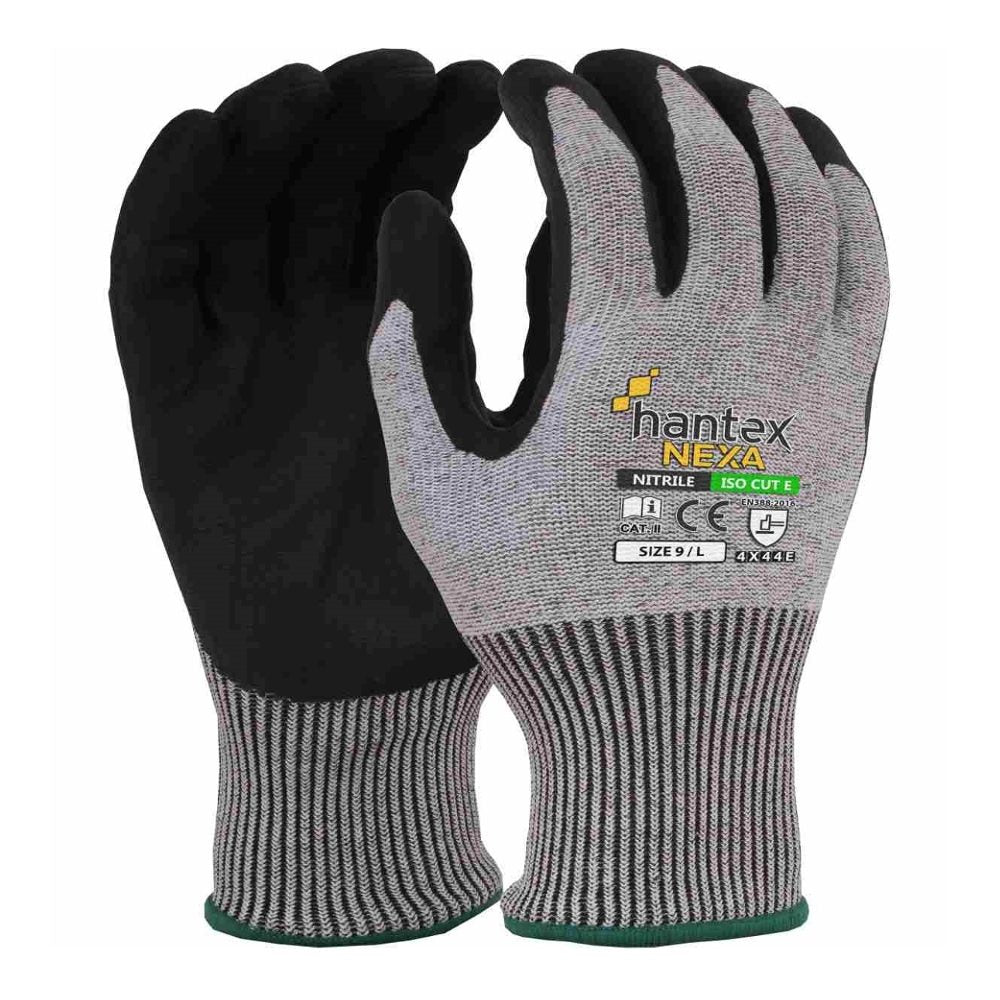 Hantex NEXA Nitrile Foam Glove - Cut Level E