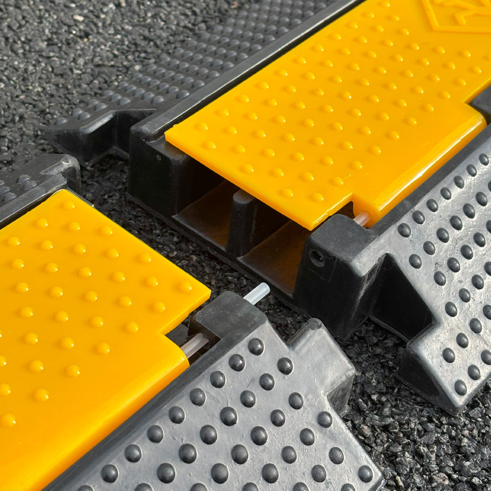 External Pedestrian Cable Protector - 2 Channel - 990mm (L) x 240mm (D) x 50mm (H)