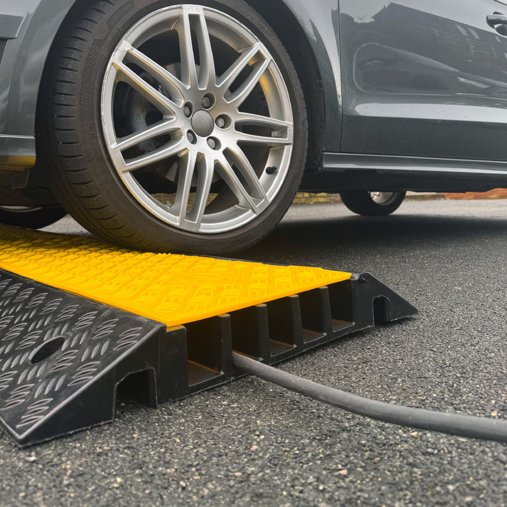 External Pedestrian Cable Protector - 5 Channel - 900mm (L) x 600mm (D) x 80mm (H)