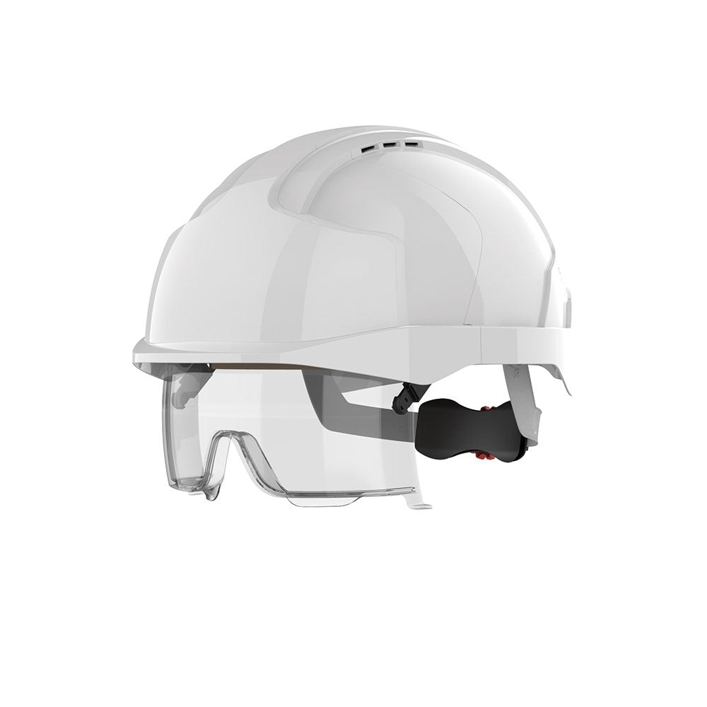 JSP EVO VISTALens Safety Helmet - White