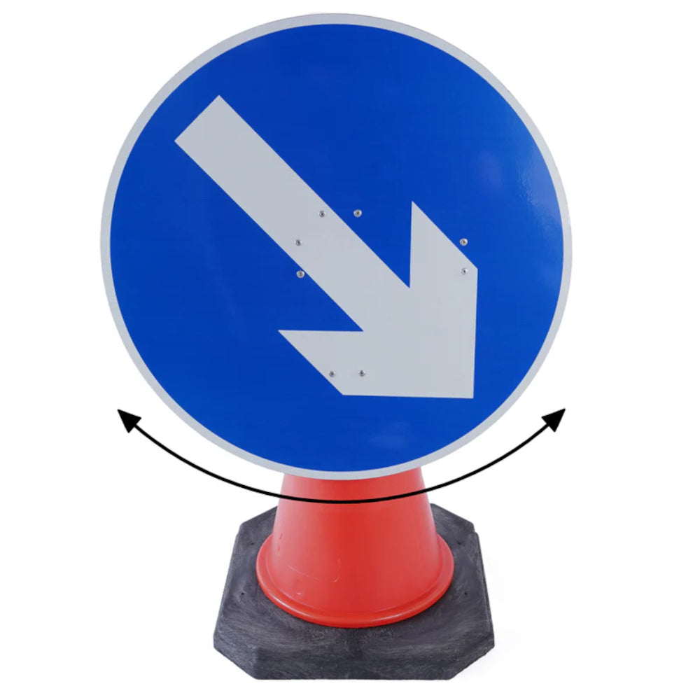 610 Arrow Keep Right