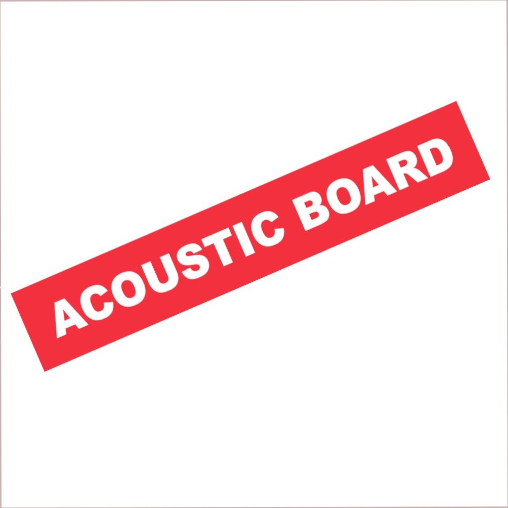 First Fix Acoustic Board Tape - 48mm x 33m - Red
