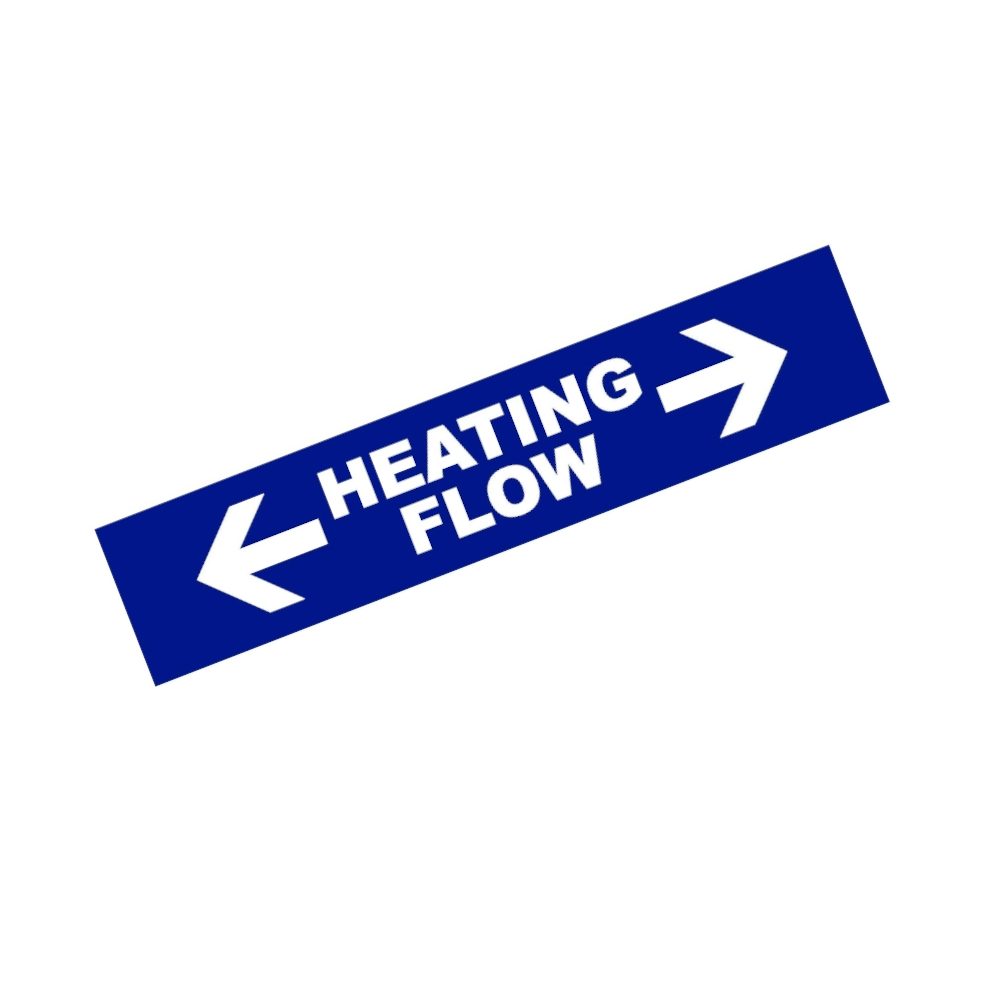 First Fix Heating Flow Tape - 48mm x 33m - Blue