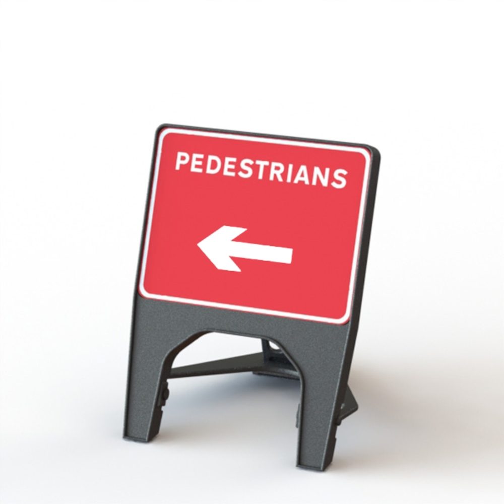 Melba Q-Sign - Pedestrians Left