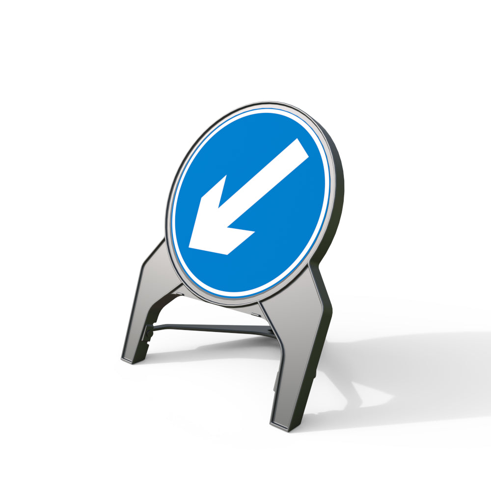 Melba Q-Sign - Keep Left - 750mm