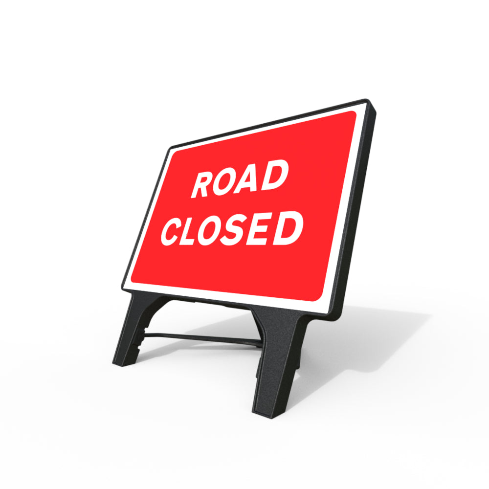 Melba Q-Sign - Road Closed