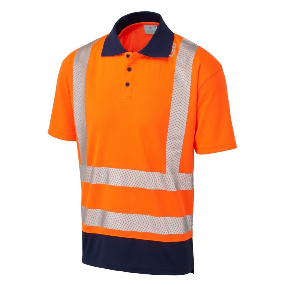 P11 Mortehoe Dual Colour Hi Vis Polo