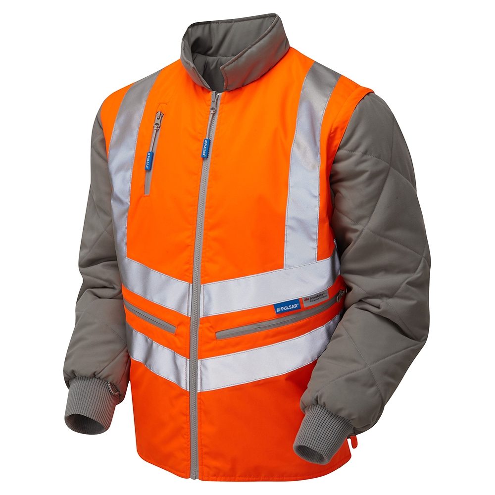 PR498 Pulsarail Hi Vis Body Warmer