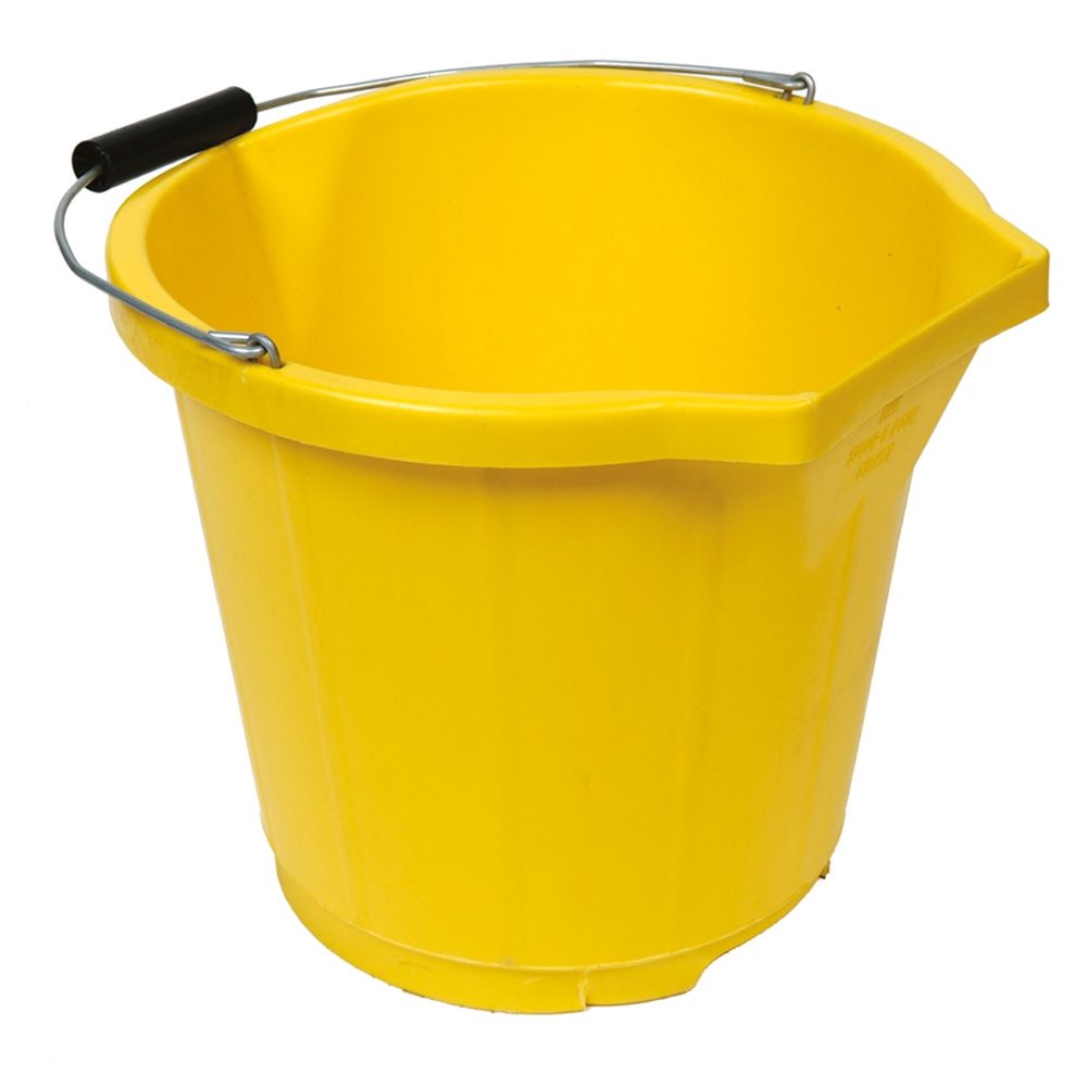 JSP Heavy Duty Pour & Scoop Bucket - 13 Litre