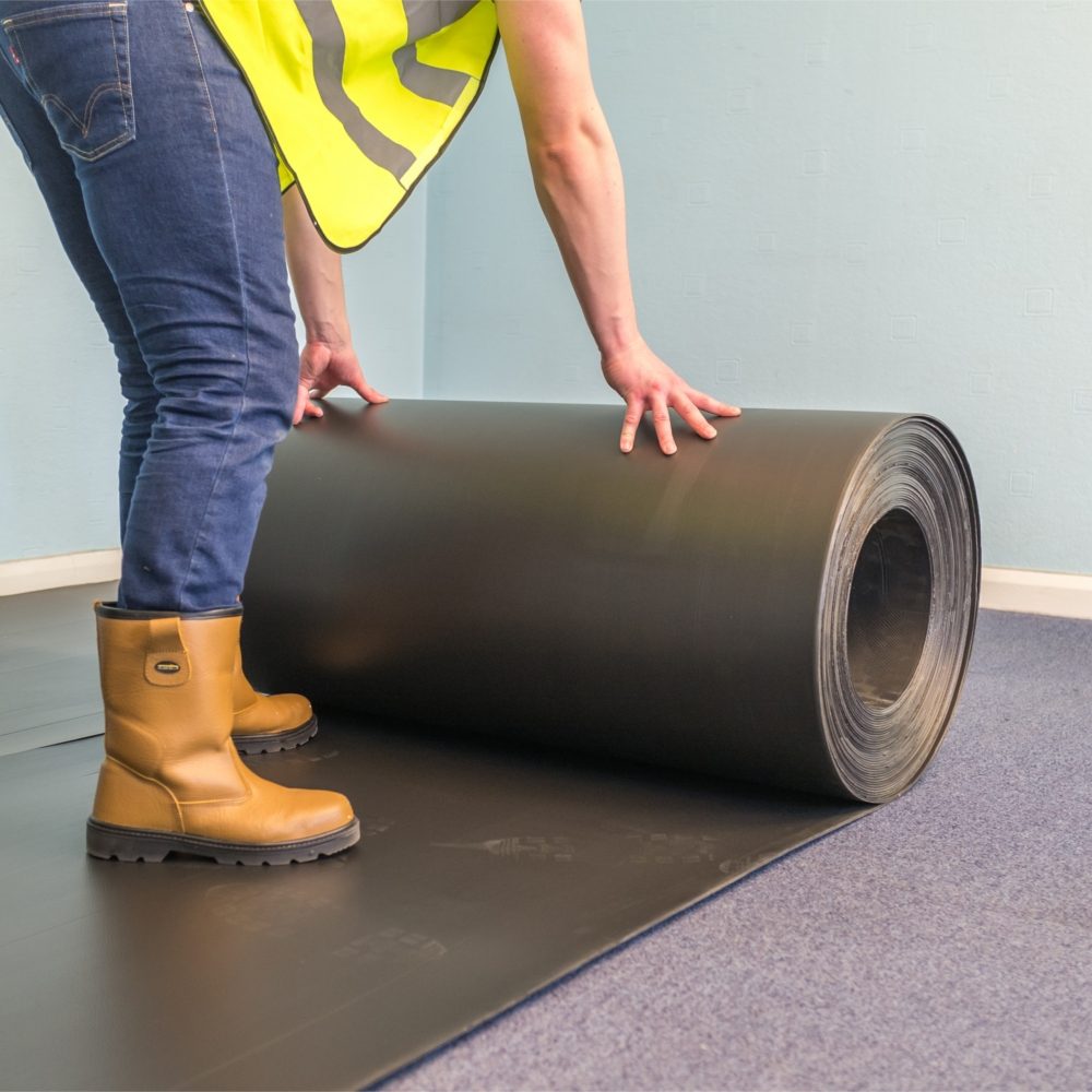 Protection Board Roll - Standard - Black - 1m (W) x 50m (L)