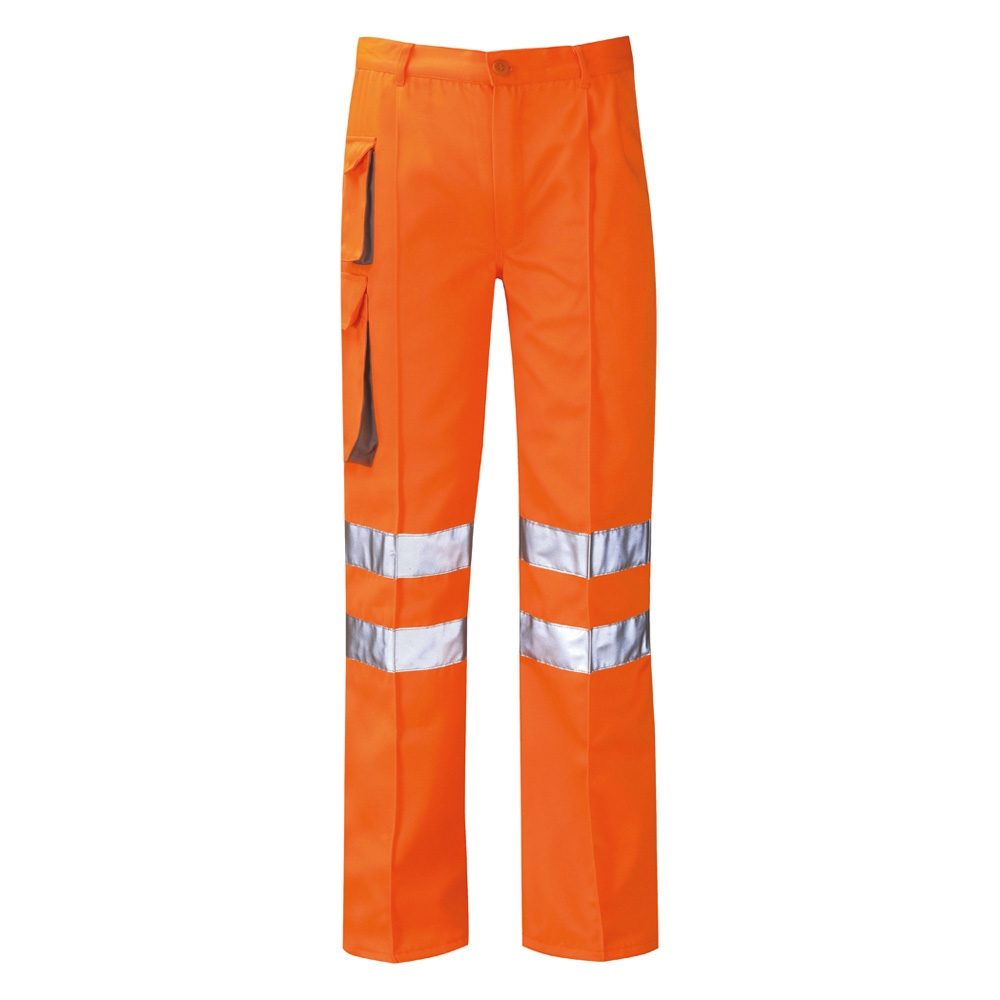 Rail Hi Vis Zeus Polycotton Combat Trousers
