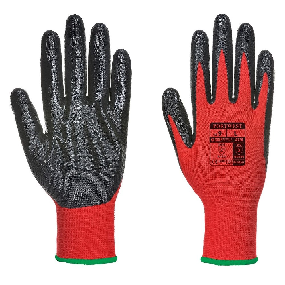 Scudo Nitrile Lightweight Glove - Red