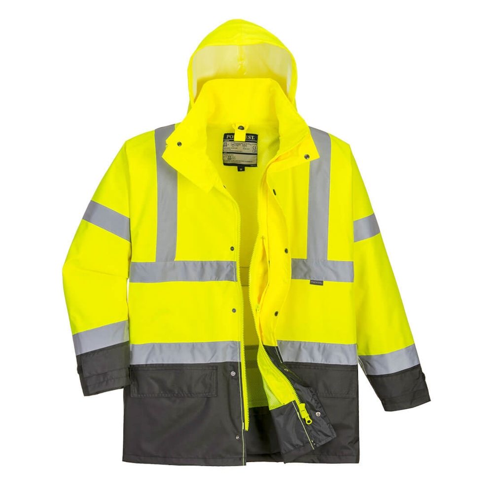 S768 Hi Vis 5-in-1 Contrast Executive Jacket