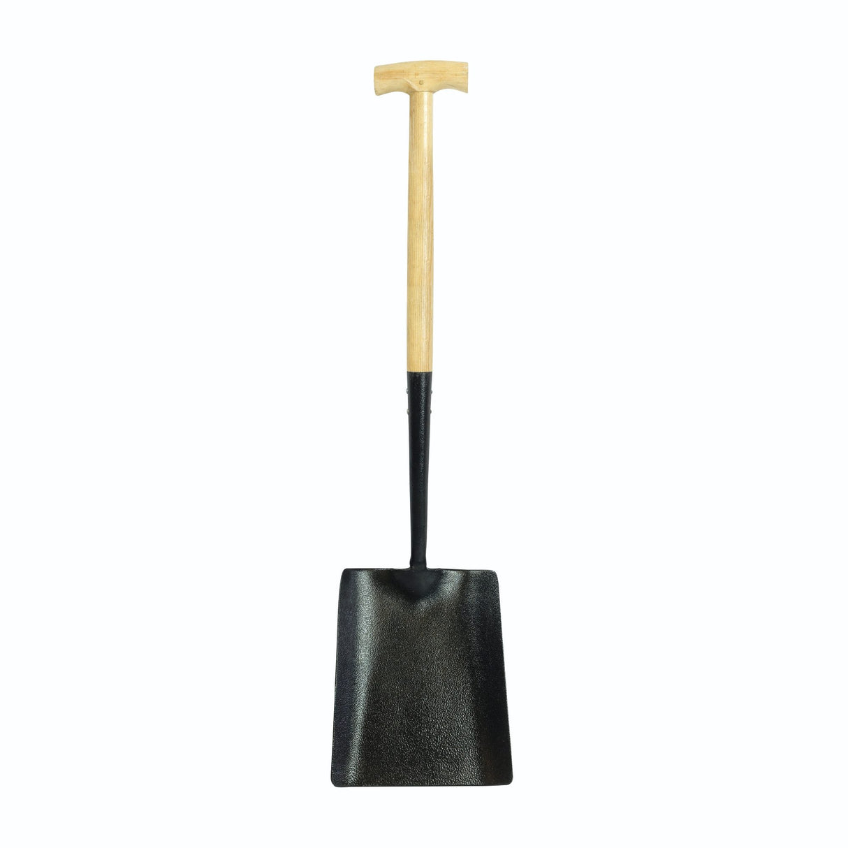 Square Mouth Shovel - Solid Socket - T Handle