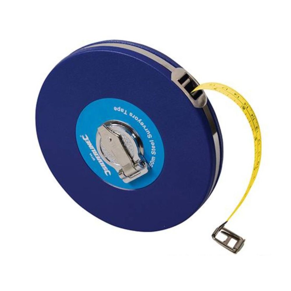 Surveyors Tape - Steel - 50m