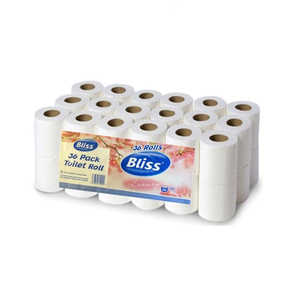 Toilet Rolls - Standard - Pack 36