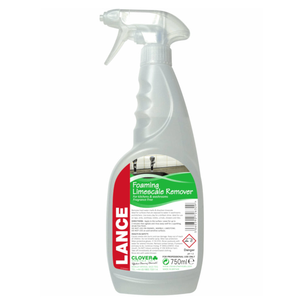 Clover Lance Foaming Limescale Remover - 750ml