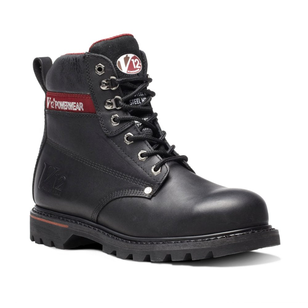 V1235 Boulder Black Derby Boot