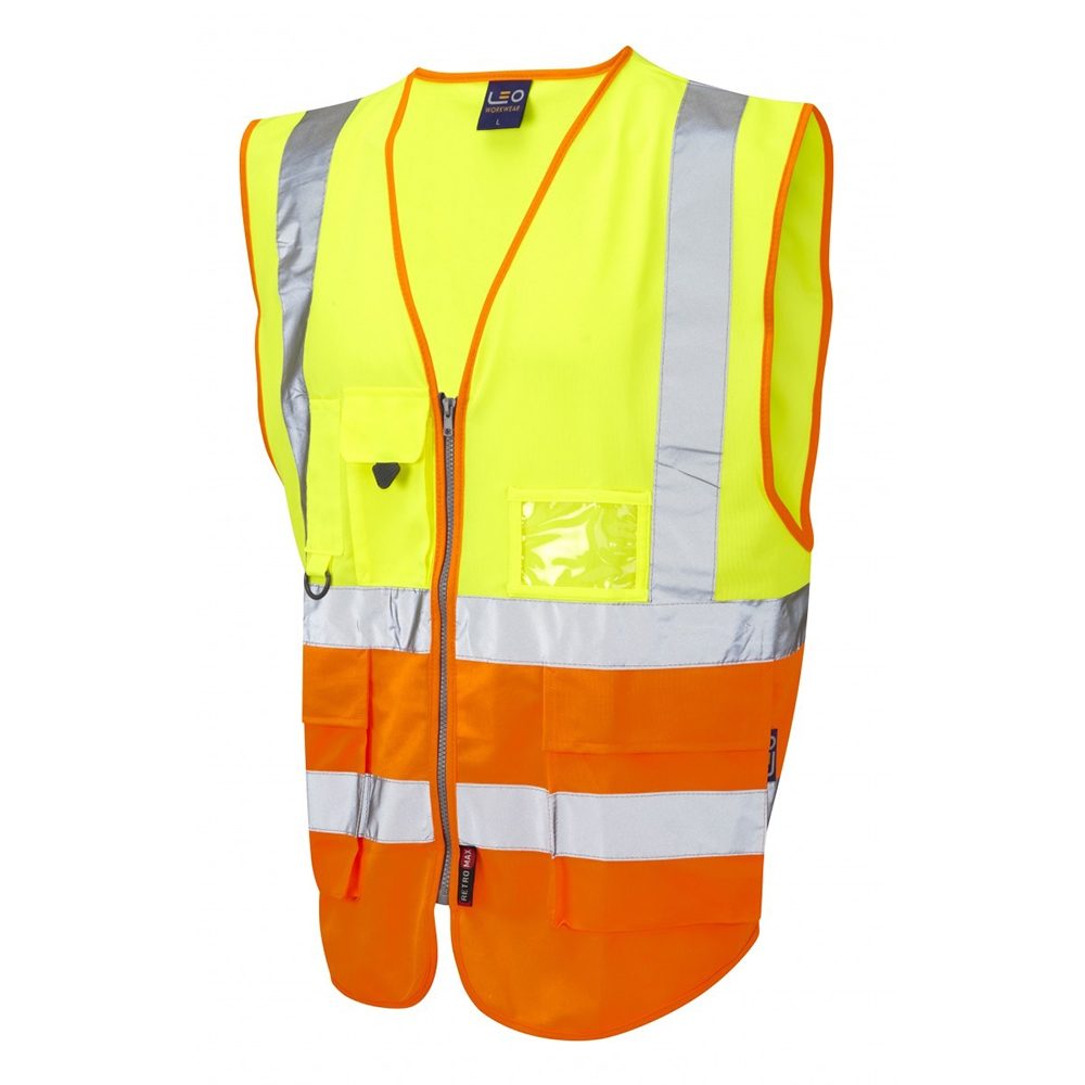Two-tone Superior Hi Vis Waistcoat