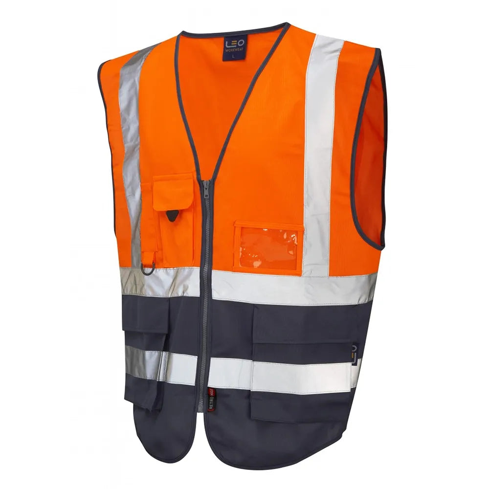 Two-tone Superior Hi Vis Waistcoat