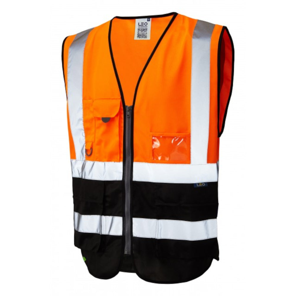 W11 Two-tone Superior Hi Vis Waistcoat