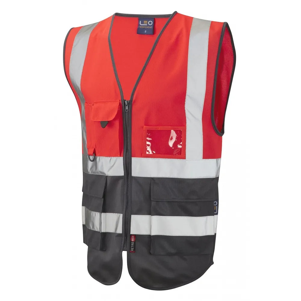 W11 Two-tone Superior Hi Vis Waistcoat