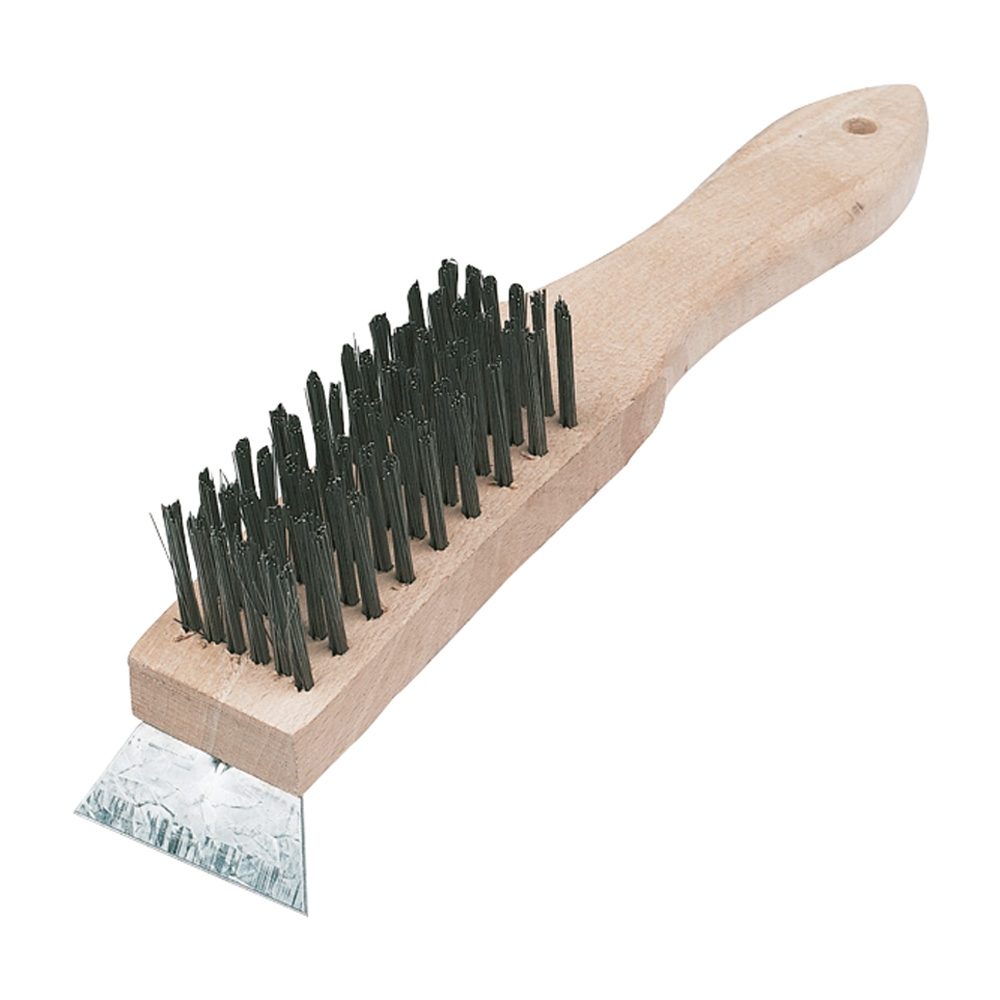 Wire Brush c/w Scraper