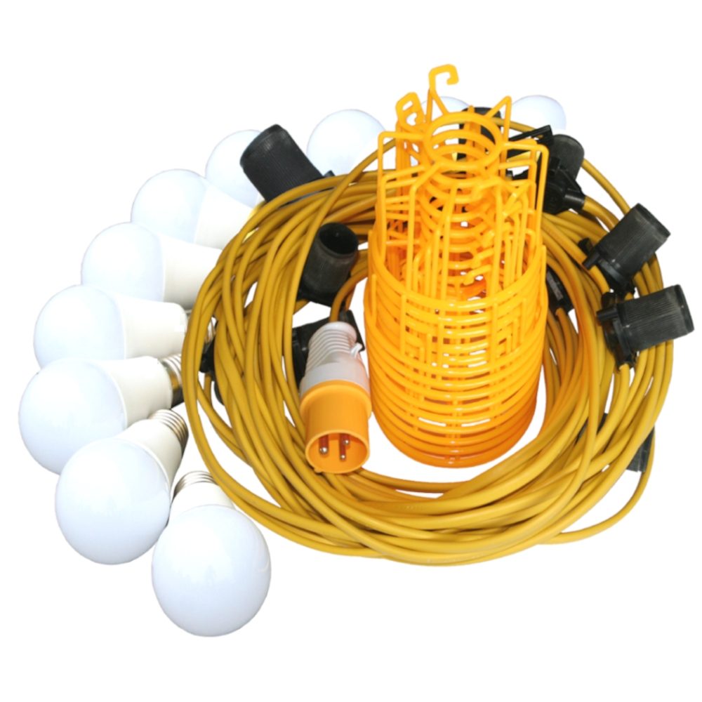 22m Festoon Kit - ES Fitting - 110v