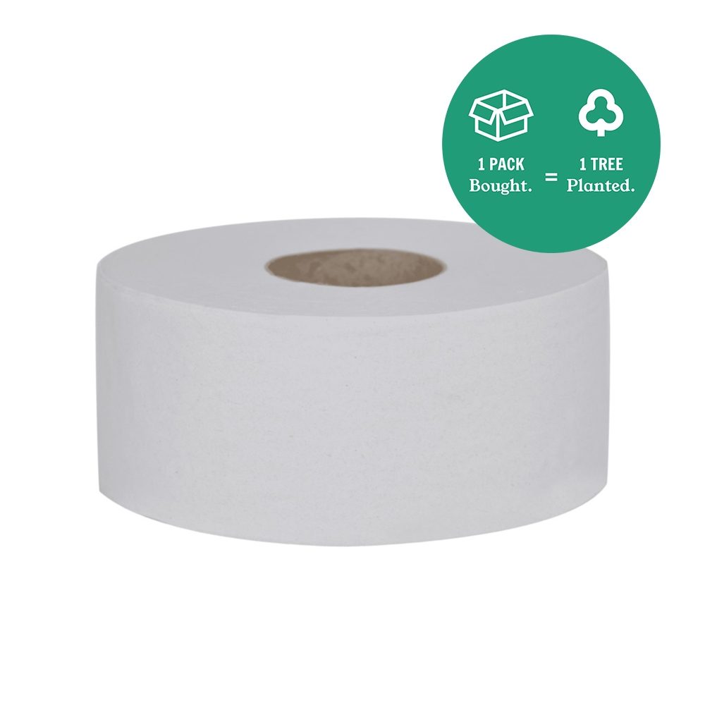 Serious Tissues - Jumbo Toilet Roll - 2-Ply - Pack of 6